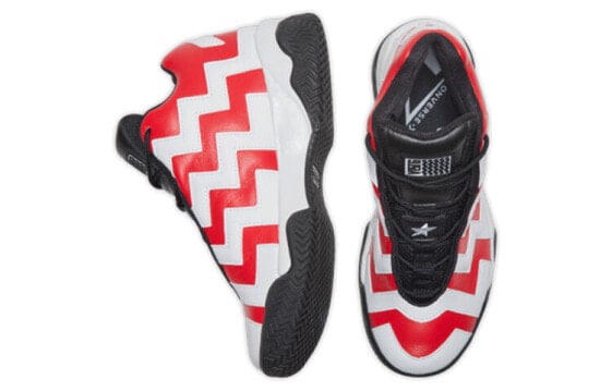 Для баскетбола Converse Vintage Basketball Shoes Women's Mid-Top Red White 566791C