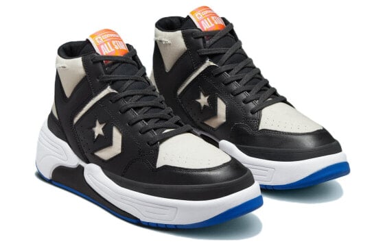 Для баскетбола Converse Weapon Cx Mid Tear-Away Black Black Light Bone Blue A02519C