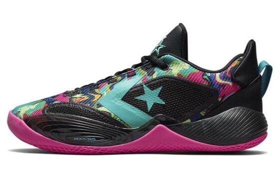 Для баскетбола Converse All Star Bb Shift Ox Black Pink Teal A00406C