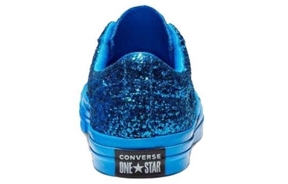 Для треккинга Converse One Star Series Skateboard Shoes Unisex Low-Top Dazzling Blue 162619C