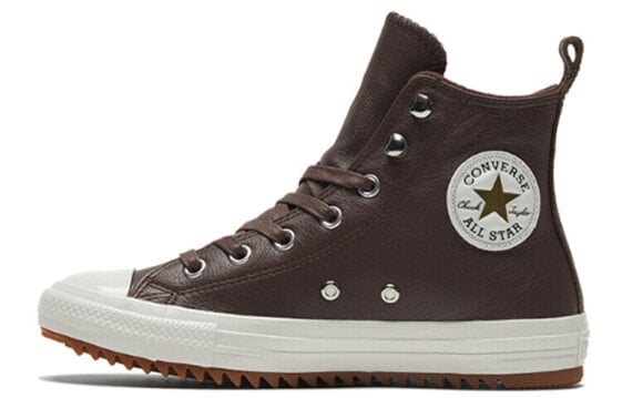 Для треккинга Converse All Star Series Skateboard Shoes Women's High-Top Coffee Black 568812C