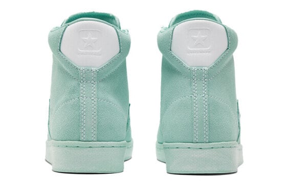 Для треккинга Converse Cons Pro Leather Skateboard Shoes Unisex High-Top Lake Green 171228C