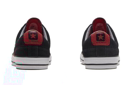 Для треккинга Converse Star Player 76 Skateboard Shoes Unisex Low-Top Black/Red 168845C