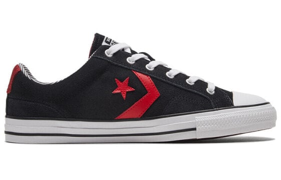 Для треккинга Converse Star Player 76 Skateboard Shoes Unisex Low-Top Black/Red 168845C