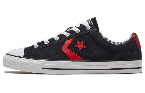 Для треккинга Converse Star Player 76 Skateboard Shoes Unisex Low-Top Black/Red 168845C