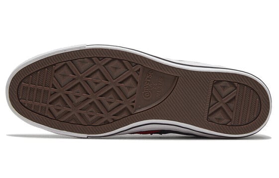 Для треккинга Converse Star Player 76 Skateboard Shoes Unisex Low-Top Black/Red 168845C