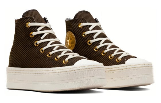 Для треккинга Converse Chuck Taylor All Star Modern Corduroy Lift Platform 'Fresh Brew' Women's A07203C