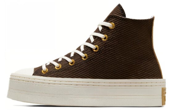 Для треккинга Converse Chuck Taylor All Star Modern Corduroy Lift Platform 'Fresh Brew' Women's A07203C