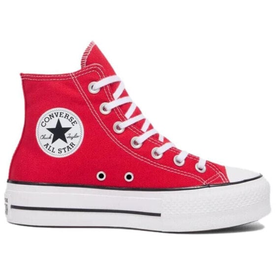Для треккинга Converse All Star Lift Skateboard Shoes Women's High-Top Red White A09220C
