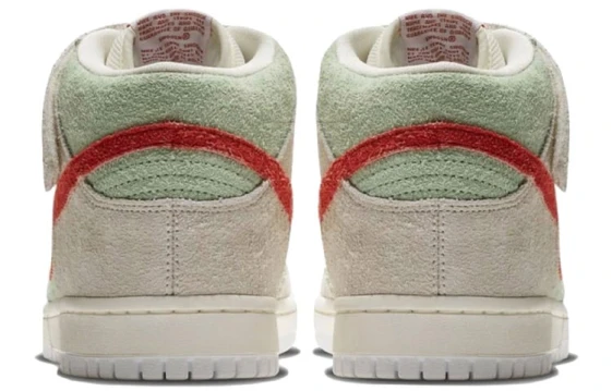 Nike Dunk Slip Resistant, Abrasion Resistant, Lightweight Low Top Skateboard Shoes Women's Red HJ3491-161(Team18-红绸星辰囍）