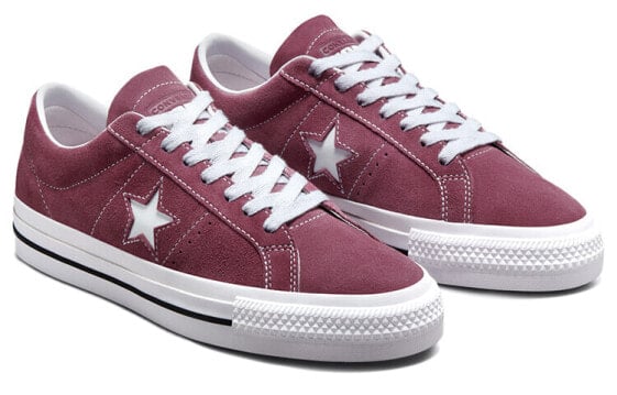 Для треккинга Converse One Star Series Skateboard Shoes Unisex Low-Top Rose Red 171978C