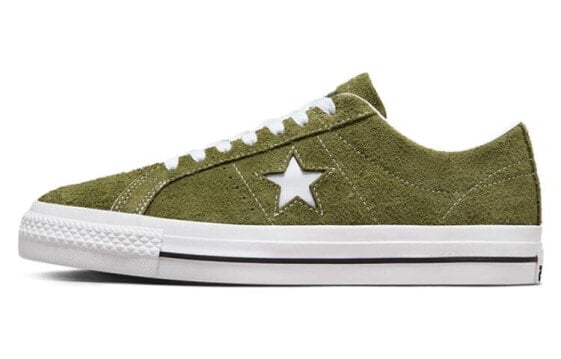 Для треккинга Converse One Star Series Skateboard Shoes Unisex Low-Top Olive Green/White A03219C