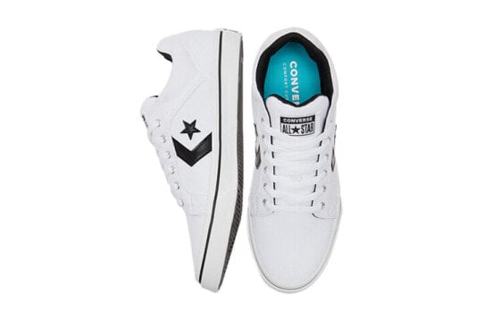 Для треккинга Converse El Distrito 2.0 Skateboard Shoes Unisex Low-Top White Black 167007C