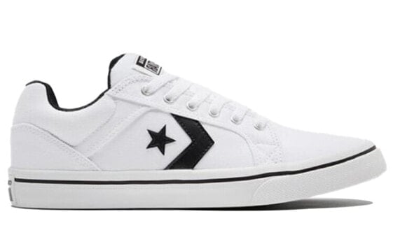 Для треккинга Converse El Distrito 2.0 Skateboard Shoes Unisex Low-Top White Black 167007C