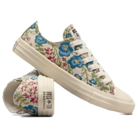 Для треккинга Converse Chuck Taylor All Star Skateboard Shoes Women's Low-Top Beige A11991C
