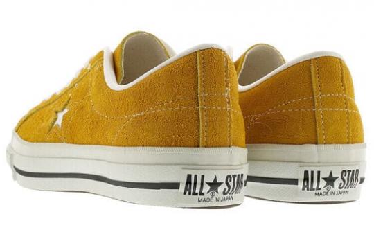 Для треккинга Converse One Star Series Skateboard Shoes Unisex Low-Top Yellow White 35200190