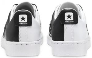 Для треккинга Converse Cons Pro Leather Skateboard Shoes Unisex Low-Top White Black 168619C