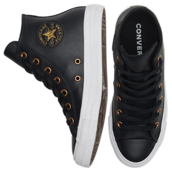 Для треккинга Converse Chuck Taylor All Star Skateboard Shoes Women's High-Top Black 568659C