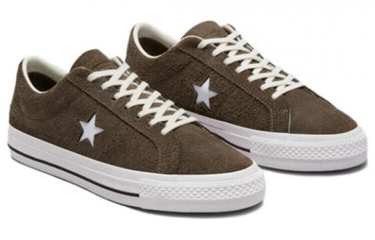 Для треккинга Converse One Star Series Skateboard Shoes Unisex Low-Top Brown White A03671C