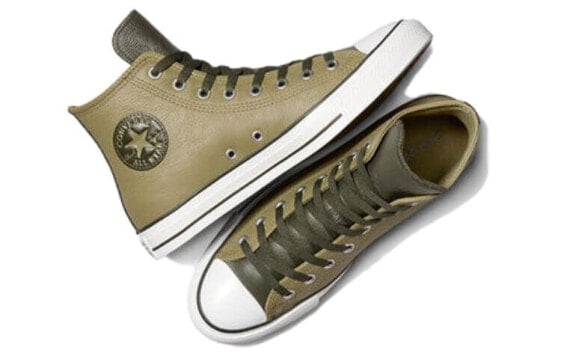 Для треккинга Converse Chuck Taylor All Star Leather High 'Mossy Sloth Green' A06571C