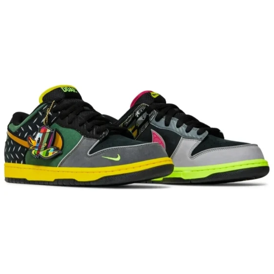 Nike Dunk Heartbeat Message Raft, Box Slip Resistant Abrasion Resistant Low top Skateboard Shoes Men's Beige Pink HF5441-100(Team63-心动信筏SBOX)