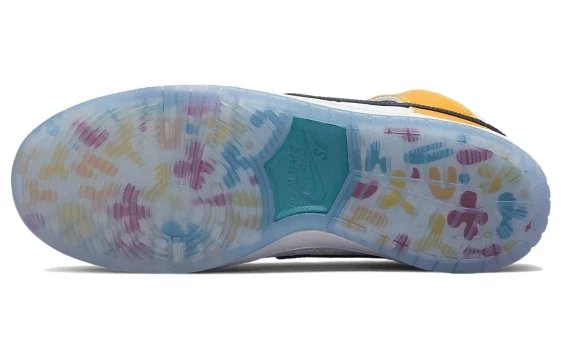 Nike Dunk SB Cushioning Low Top Skateboard Shoes Unisex Black FN5880-001（Team845黑影疾风）