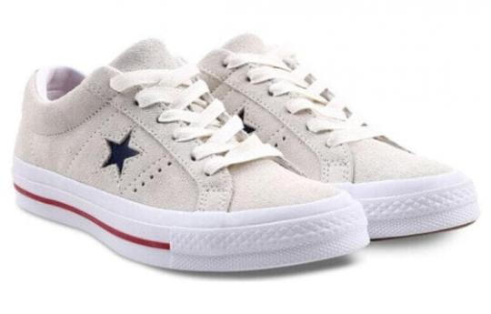 Для треккинга Converse One Star Series Skateboard Shoes Unisex Low-Top Gray 161195C