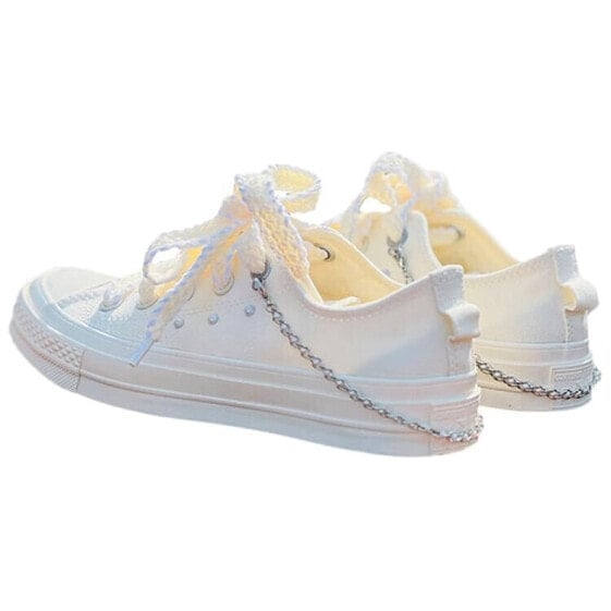 Для треккинга Converse Chuck Taylor Skateboard Shoes Unisex Low-Top White A11971C