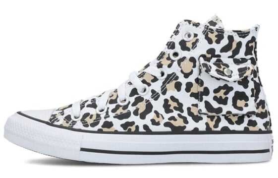 Для треккинга Converse Chuck Taylor All Star Pocket High 'Leopard' 167086C