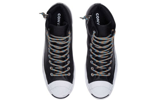 Для треккинга Converse Jack Purcell Skateboard Shoes Unisex High-Top Black White 162845C