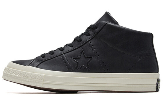 Для треккинга Converse One Star Series Skateboard Shoes Unisex Mid-Top Black 157704C