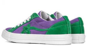 Для треккинга Converse One Star Ox Tyler The Creator Golf Le Fleur Purple Green 162128C