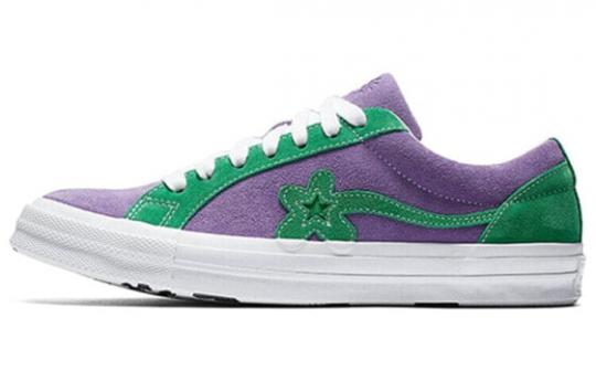 Для треккинга Converse One Star Ox Tyler The Creator Golf Le Fleur Purple Green 162128C