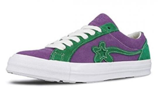 Для треккинга Converse One Star Ox Tyler The Creator Golf Le Fleur Purple Green 162128C