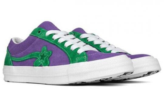 Для треккинга Converse One Star Ox Tyler The Creator Golf Le Fleur Purple Green 162128C