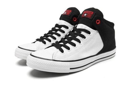 Для треккинга Converse Chuck Taylor All Star Skateboard Shoes Unisex Mid-Top White/Black 164380C