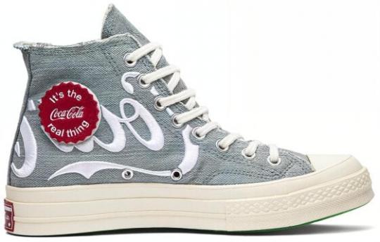 Для треккинга Converse Chuck Taylor All Star 70 Hi Kith Coca-Cola Denim 2019 160285C