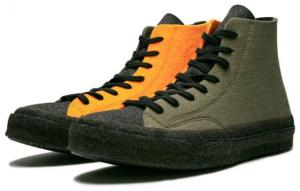 Для треккинга Converse Chuck Taylor All Star 70 Hi Jw Anderson Felt Stone Grey Flame Orange 162953C