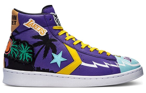 Для треккинга Converse Pro Leather Chinatown Market NBA Los Angeles Lakers 171240C
