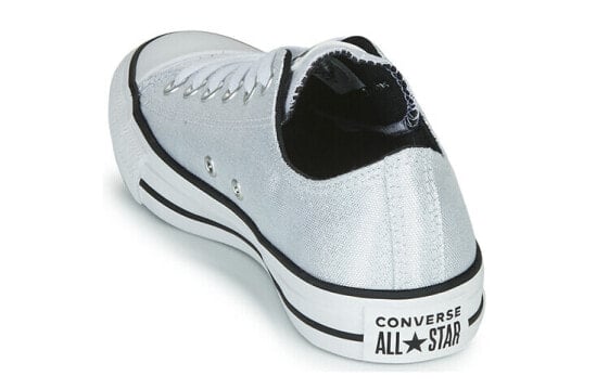 Для треккинга Converse All Star Series Skateboard Shoes Women's Low-Top Silver/Black 568588F