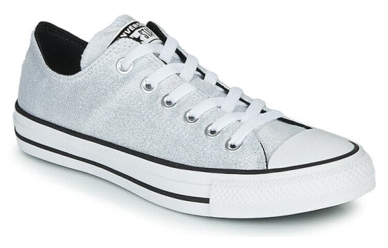 Для треккинга Converse All Star Series Skateboard Shoes Women's Low-Top Silver/Black 568588F