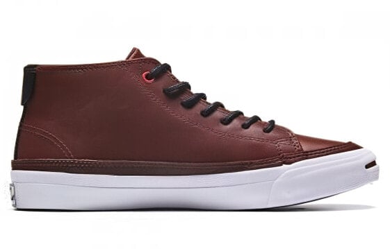 Для треккинга Converse Jack Purcell Skateboard Shoes Men Mid-Top Dark Brown 158346C
