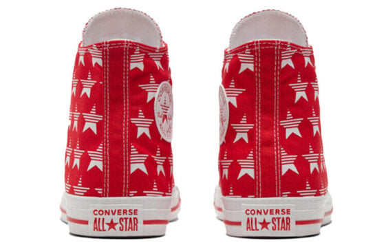 Для треккинга Converse Chuck Taylor All Star Skateboard Shoes Unisex High-Top White/Red 168807C