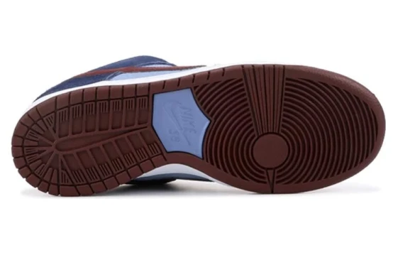 Nike Dunk Anti Slip Wear Resistant Low Top Skateboard Shoes Unisex Light Blue DD1391-100（team883-六芒星星 ）