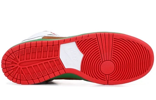 Nike Dunk Anti-Slip Wear-Resistant Low-Top Skateboard Shoes Unisex Beige Green HV5980-231 (Team676-冰铃)