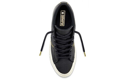 Для треккинга Converse One Star Series Skateboard Shoes Unisex Low-Top Black/Gold 159701C