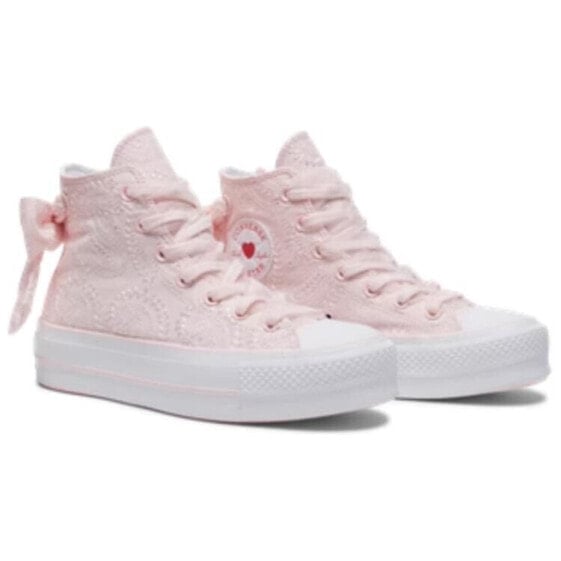 Для треккинга Converse All Star Lift Skateboard Shoes Women's High-Top Pink A11969C