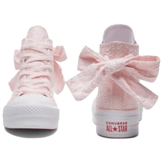 Для треккинга Converse All Star Lift Skateboard Shoes Women's High-Top Pink A11969C