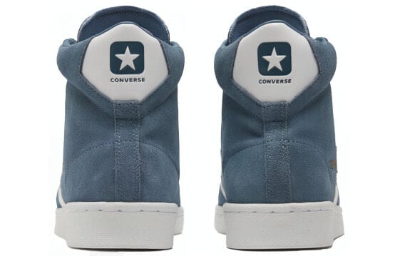 Для треккинга Converse Cons Pro Leather Skateboard Shoes Unisex High-Top Blue/White 169503C
