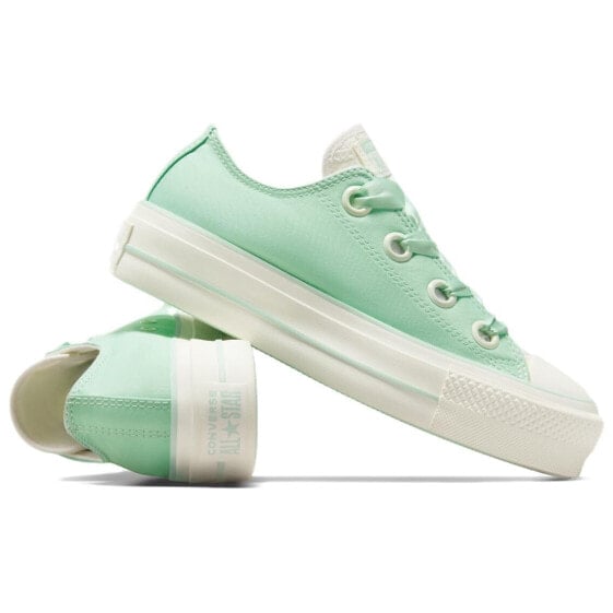 Для треккинга Converse All Star Lift Skateboard Shoes Women's Low-Top Green A10300C